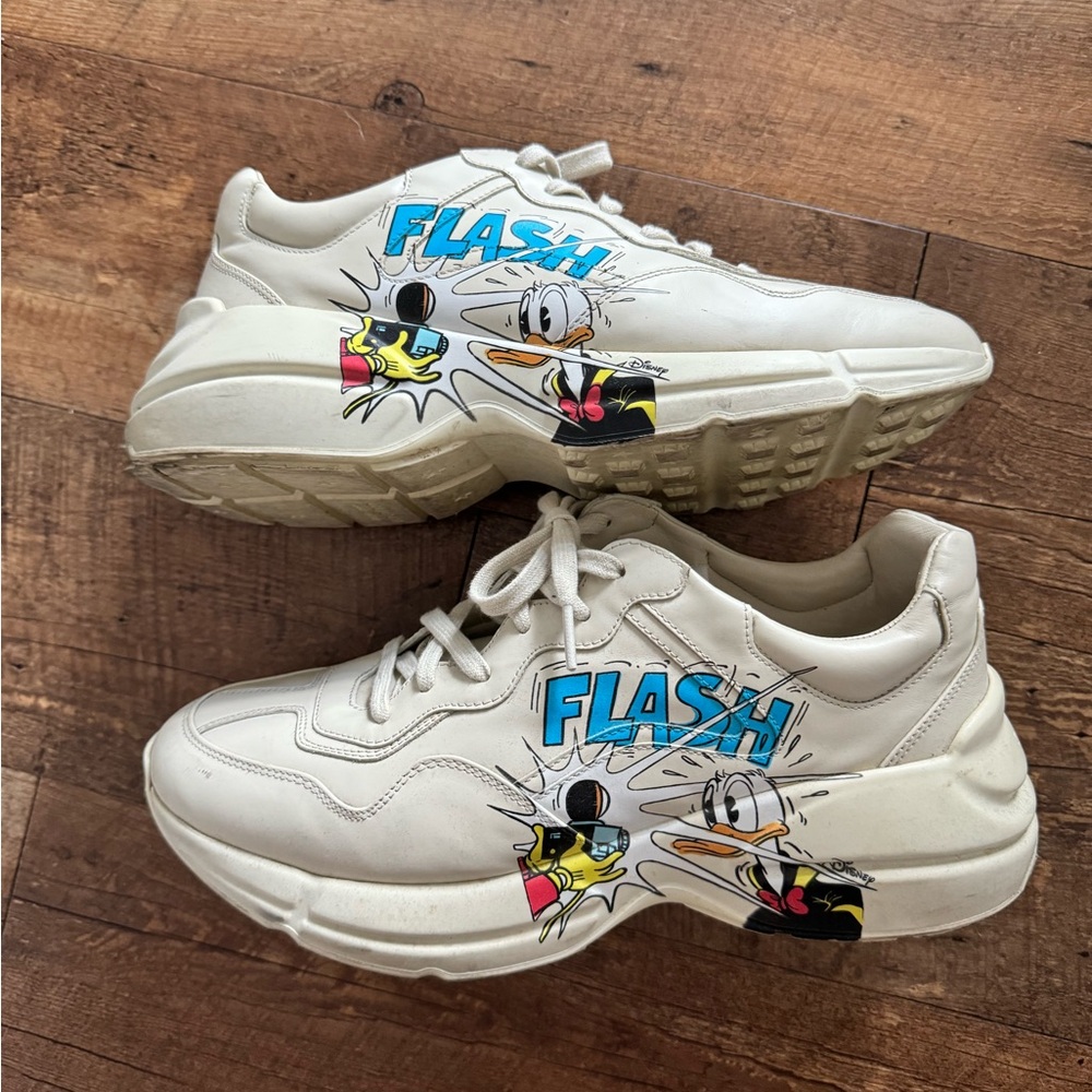 GUCCI X DISNEY RHYTON SNEAKER SIZE 41/UK8/US9